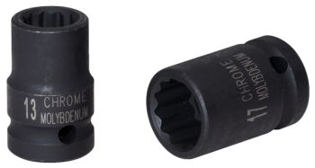 3/8" TOLLMÕÕDUS LÖÖKPADRUN LÜHIKE 7/16". 12-KANT KS TOOLS