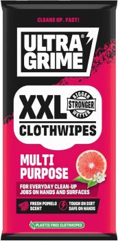 ULTRAGRIME XXL MULTIPURPOSE GRAPEFRUIT UNIVERSAALSED PUHASTUSLAPID 20TK/PAKK