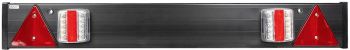1020X140MM 2 LED TULI+KOLMURGAD ALUSEL. 12V 5M KAABEL 7-PIN JBM