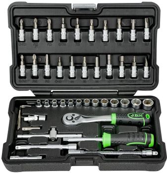 46-OS. 1/4" PADRUNITE+OTSIKUTE KOMPLEKT 4-14MM "NEW GEN" JBM