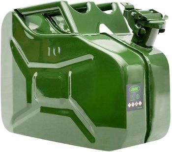 10L PLEKKKANISTER/TERASKANISTER/METALLKANISTER "STEELFUEL HD" JBM