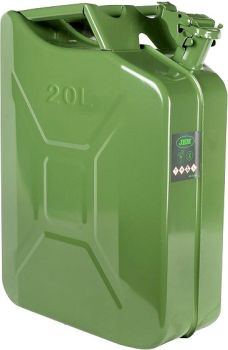 20L PLEKKKANISTER/TERASKANISTER/METALLKANISTER "STEELFUEL" JBM