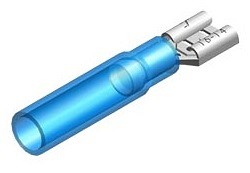 TERMOKAHANEV JUHTMEOTSIK "EMA" SININE 6.3X0.8MM 10TK M+