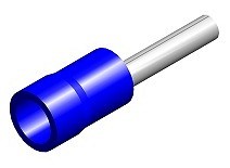 JUHTMEOTSIK TIHVT-TÜÜPI SININE ¨1.9 12MM 100TK M+