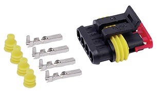 PISTIKUPESA SUPERSEAL 4-PIN 1TK/BLISTER M+