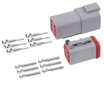 PISTIKUPESA+PISTIK DEUTSCH DT 6-PIN 1TK/BLISTER M+
