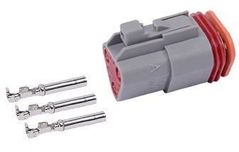 PISTIKUPESA DEUTSCH DT 3-PIN 1TK/BLISTER M+