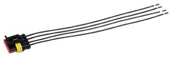PISTIKUPESA JUHTMEGA 0.75MM² SUPERSEAL 4-PIN 1TK M+