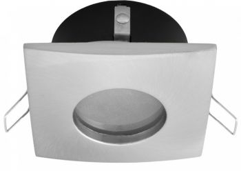 230V VALGUSTI OH35 (ILMA PIRNITA GU10. MAX 50W) 75/83X83MM MATT KROOM IP44 KOBI