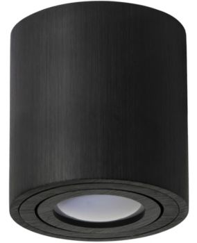 230V VALGUSTI OH36 (ILMA PIRNITA GU10. MAX 35W) 80/84MM MUST IP20 KOBI
