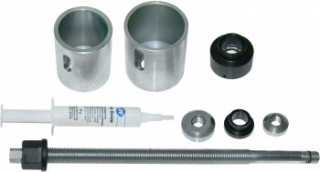 PRESS AND REMOVE TOOLS FOR MUSHROOMS BLOCKS ON SKODA FABIA AND OCTAVIA . FRONT AMRS