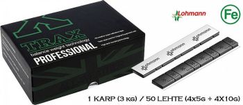 LIIMITAV TASAKAAL 4.0MM. KARP 50X60G (4X5G+4X10G) FE. MUST PULBERV. LOHMANN/TRAX