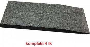 PÕRANDAPEALSE KÄÄRTÕSTUKI LISARAMPIDE KOMPL. 4 TK. KUMMIST ATH-HEINL