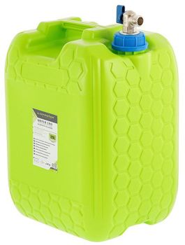 VEEKANISTER PLAST 20L (PEALT) METALLIST KRAANIGA CARMOTION