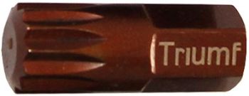 10MM(3/8") OTSIK 12-TÄHIK XZN LÜHIKE M12. S2 MAT TRIUMF