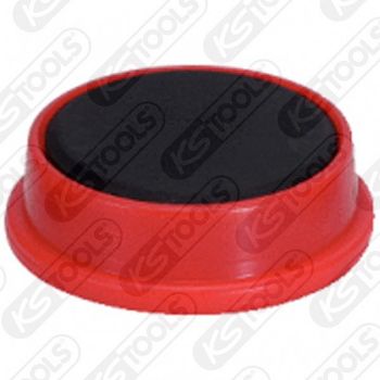 MAGNET SET.10PCS. Ø 25MM. RED