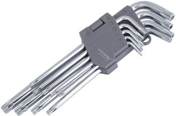 9-OS. L-TORXVÕTMETE KOMPL. T10-T50. AVAGA. 180MM CARMOTION