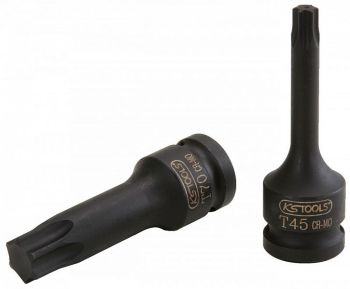 1/2" PIKK LÖÖKOTSIK TORX T40. 78MM KS TOOLS