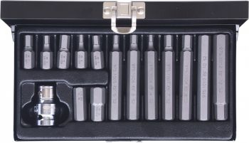 15-OS. 10MM(3/8") KUUSKANTOTSIKUTE KOMPLEKT PIKK/LÜHIKE KS TOOLS