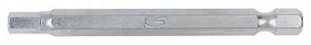 1/4" CLASSIC BIT HEX. 75MM. 5PCS. 2MM