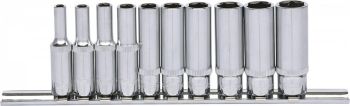 10-OS. 1/4" PIKKADE PADRUNITE KOMPL. 4-13MM. SIINIL KS TOOLS