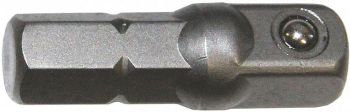 1/4" KUUSKANT -> 1/4" NELIKANT ADAPTER PADRUNITELE 30MM PIKK TRIUMF