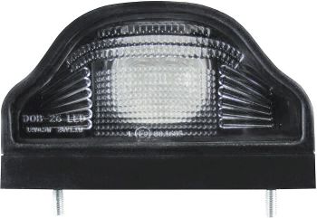 NUMBRITULI LED 12/24V. TÜÜP ASPÖCK. 100X60X65MM