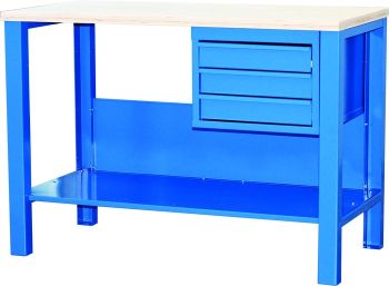 TÖÖLAUD SAHTLITEGA 1200X600MM. STANDARDPLAADIGA. SAHTLID/RIIUL/TAGASEIN STW322