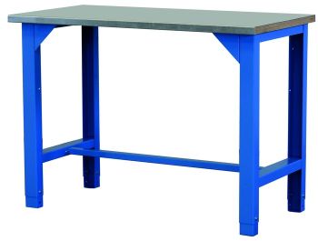 TÖÖLAUD 1245X620MM. SWT12/1 GALV. MET. PLAADIGA TECHNO-SEERIA MALOW