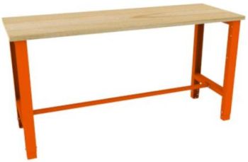 TÖÖLAUD 1765X620MM. SWT17/1 STANDARDPLAADIGA. MET. TUGEVDUSSERVAGA MALOW