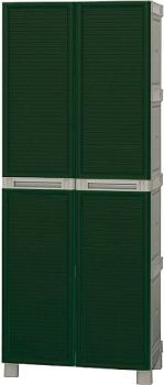 KAPP 1720X700MM. PLAST. SÜGAVUS 390MM. 2+2 UKSEGA. ROHELINE. C70/172V ARTPLAST