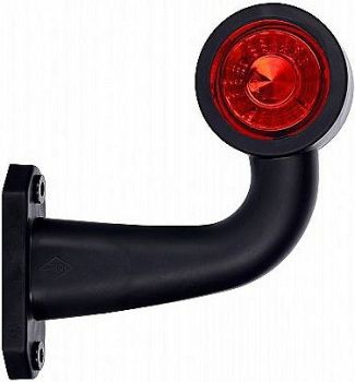 LD723/L SARVTULI LED KÕVER 90° 150MM VASAK 12/24V