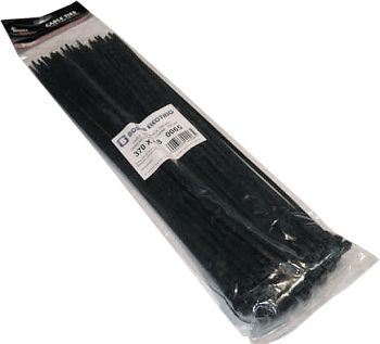 JUHTMEVITS 4.8 X 370MM MUST 100TK