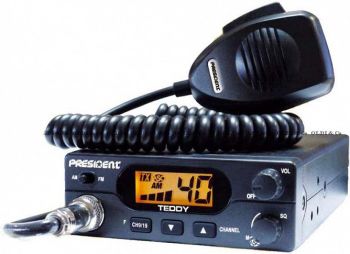 RAADIOSAATJA (CB RADIO E. LÄLLAR) PRESIDENT TEDDY ASC AM 12V