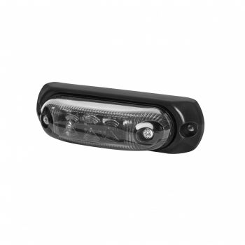 LD379 "GRAPHITE" KÜLJETULI LED KOLLANE TUMEDA KLAASIGA 12/24V 103X30X36MM