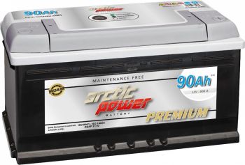 ARCTIC POWER PREMIUM AKU SMF 90AH 350X175X175 750A (EN) -/+ MAGIC EYE
