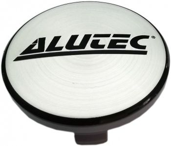 KAPSEL 60MM. N24 HÕBEDANE ALU KATTEGA. MUST ALUTEC LOGO