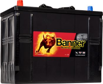 BANNER AKU BUFFALO BULL 125AH 345X172X283 + - 760A