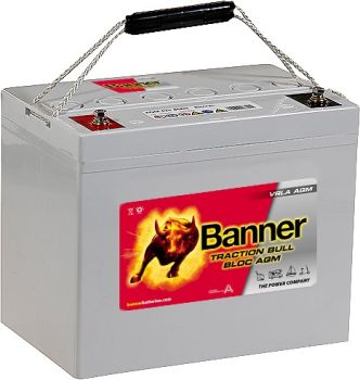 BANNER TRACTION BULL BLOC AGM 55AH