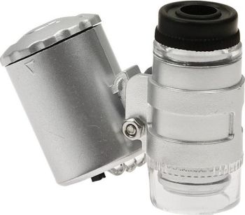 TASKUMIKROSKOOP X60. 3XLED VALGUSTIGA GEKO