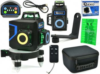 ISETASANDUV 3-TASAPINNALINE LINEAARNE LASER 360°C 30M GEKO