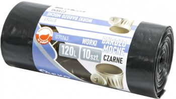 EXTRA HD PRÜGIKOTID (PRÜGIKOTT) 120L/10TK 700X1050MM. 35MIC MUST GEKO