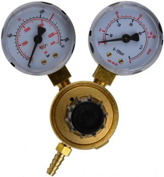 GAASIREGULAATOR 20L/MIN 2-MANOMEETRIGA HOLLAND/FINLAND GEKO