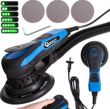 ORBITAALLIHVIJA VOOLIKUGA 350W. 150MM 230V GEKO