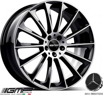 GMP STELLAR BD 8.0X18 5X112/35 (66.6) (Z) (PK/R14) (TUV) KG750