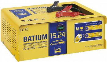 AKULAADIJA BATIUM 15.24 6/12/24V 35-225AH AUTOMAATNE GYS
