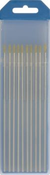 10 ELECTRODES - LANTHANUM WL15 Ø1.6 - GOLD (AC/DC-ALUMINIUM/STEEL)