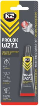 K2 PROLOK W271 HIGH STRENGHT ANAEROOBNE PUNANE KEERMELIIM 6ML