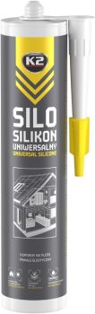 K2 SILO UNIVERSAL SILICONE CLEAR UNIVERSAALNE SILIKOON VÄRVITU 300ML/PADRUN