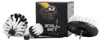 K2 BRILL SET PRO UNIVERSAALNE PUHASTUSHARJADE KOMPL. TRELLI OTSA